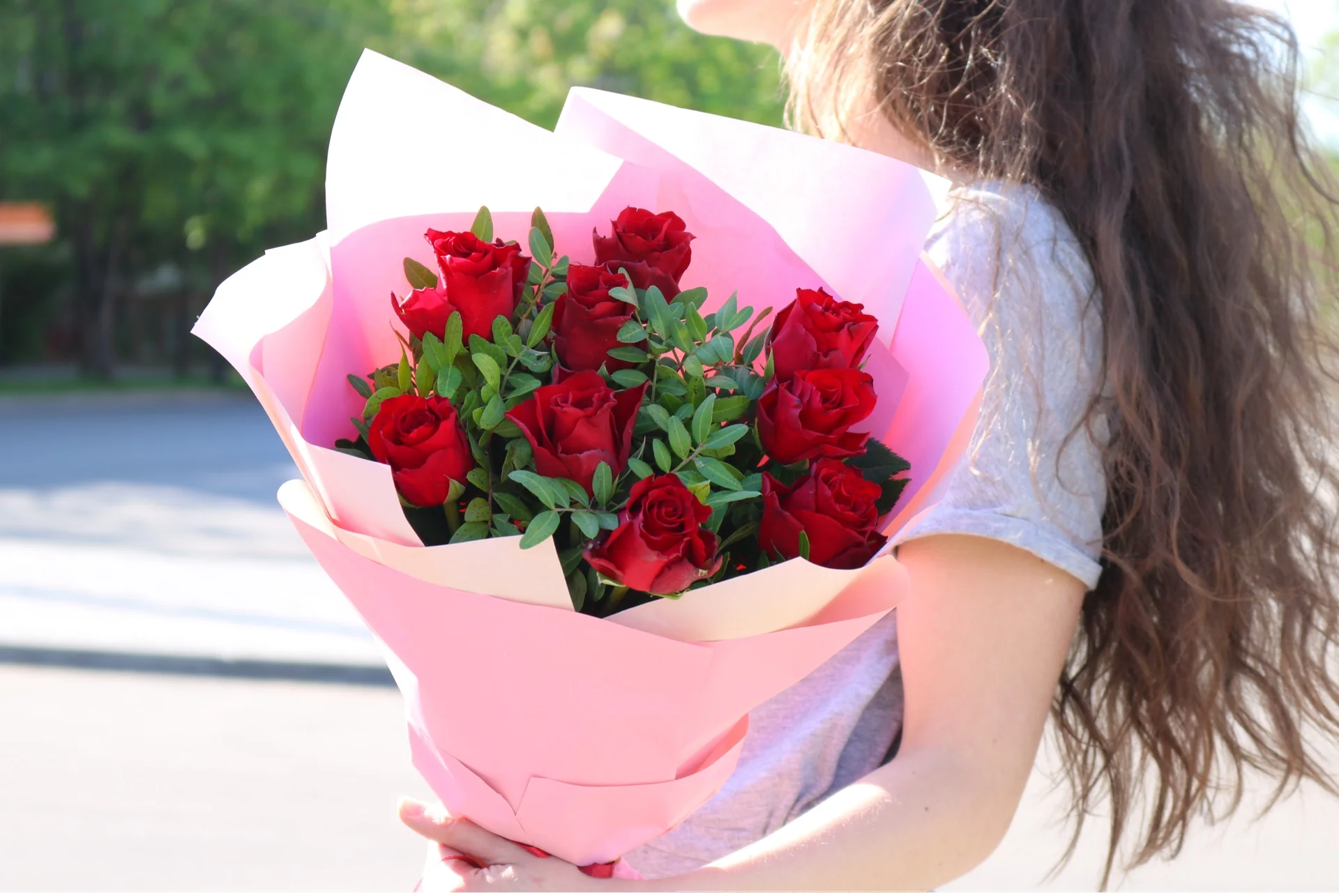 Выбор букета в FirstFloral